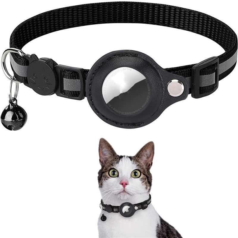 反射材付き 犬・猫用 AirTag対応首輪の商品画像 4