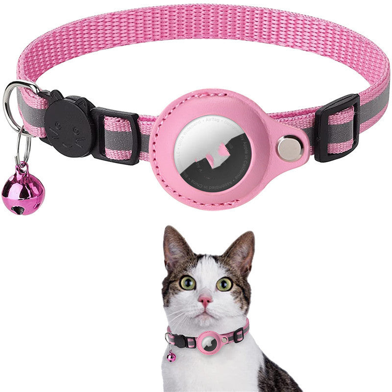 反射材付き 犬・猫用 AirTag対応首輪の商品画像 8