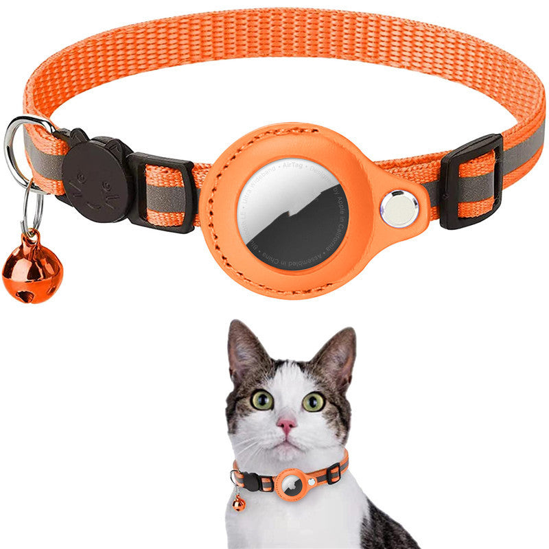 反射材付き 犬・猫用 AirTag対応首輪の商品画像 6