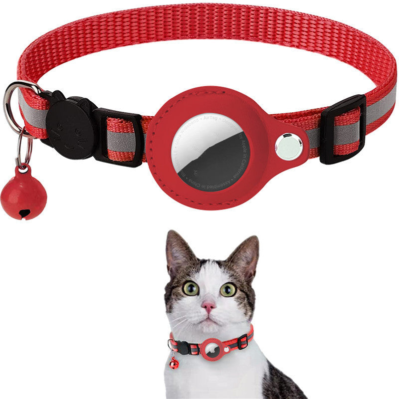 反射材付き 犬・猫用 AirTag対応首輪の商品画像 10