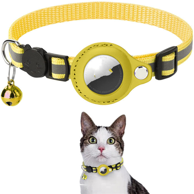反射材付き 犬・猫用 AirTag対応首輪の商品画像 3