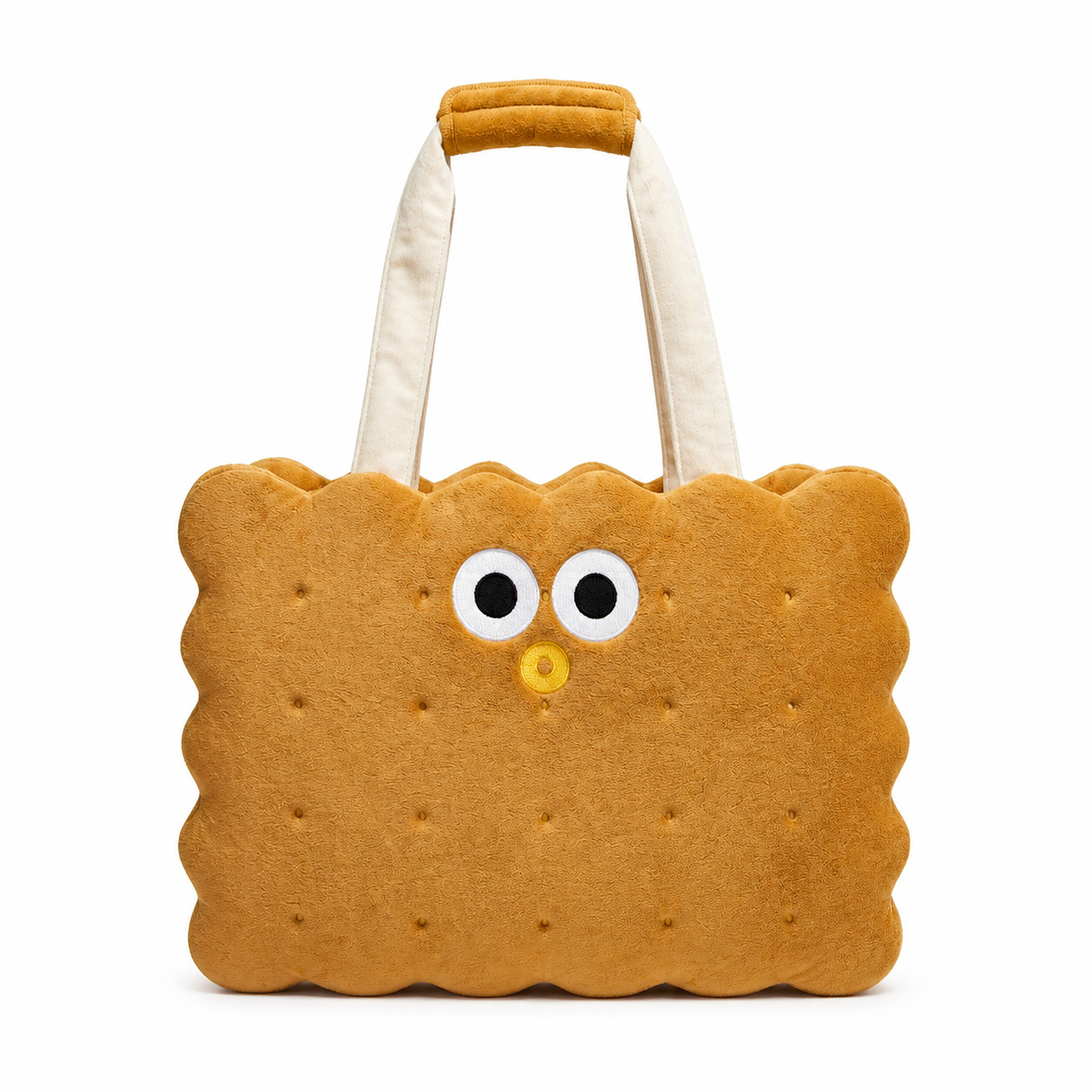 ビスケットデザイン ペットキャリーバッグ 正面白底商品画像